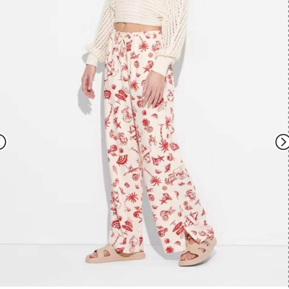 Floral Print Women's Pants
